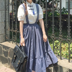 Chic Ruffle Sleeveless Dress for Trendy College Style
