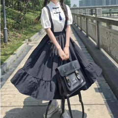 Chic Ruffle Sleeveless Dress for Trendy College Style
