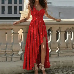 Chic Red Cocktail Dress for Elegant Evening Occasions